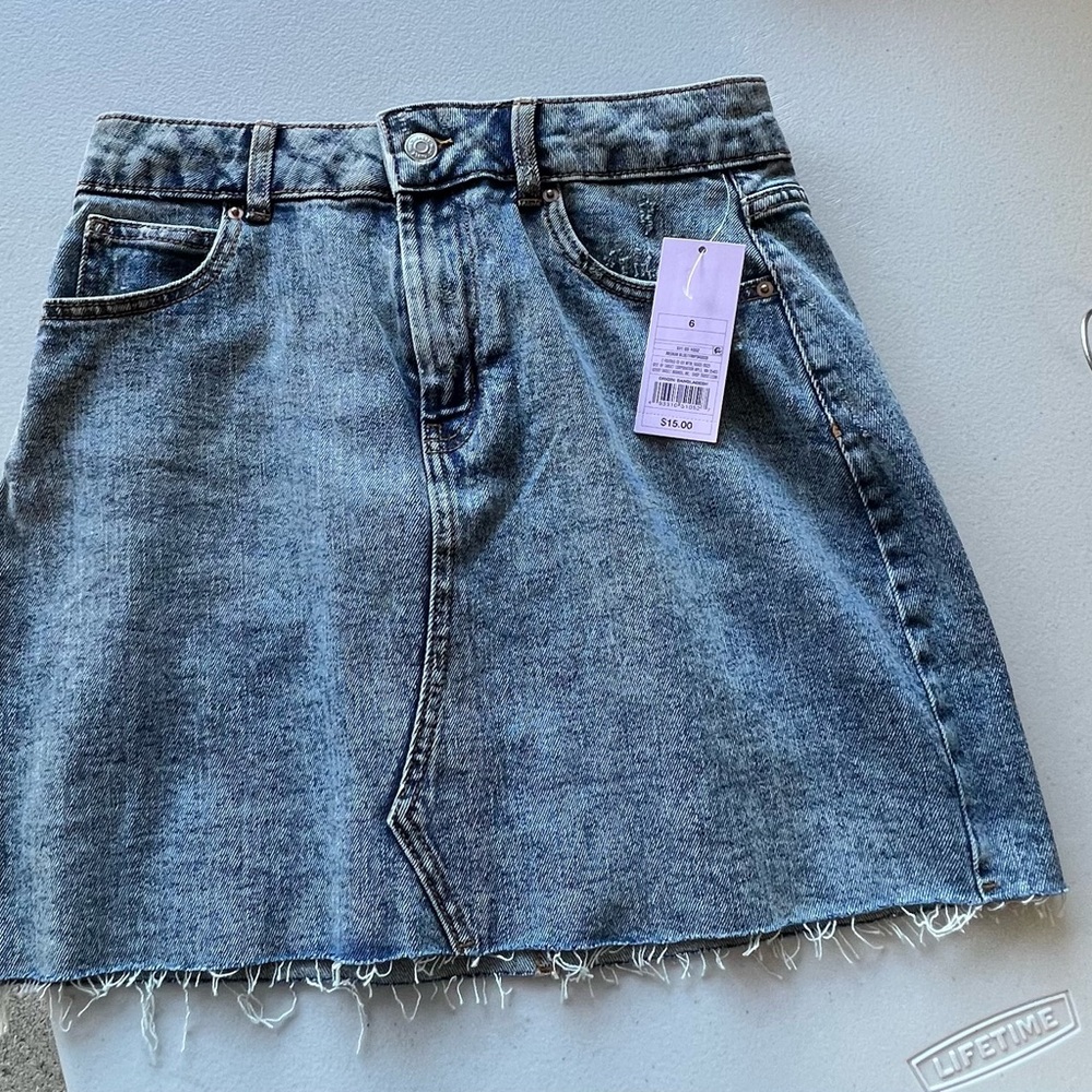 Denim Skirt - Picture 2 of 9